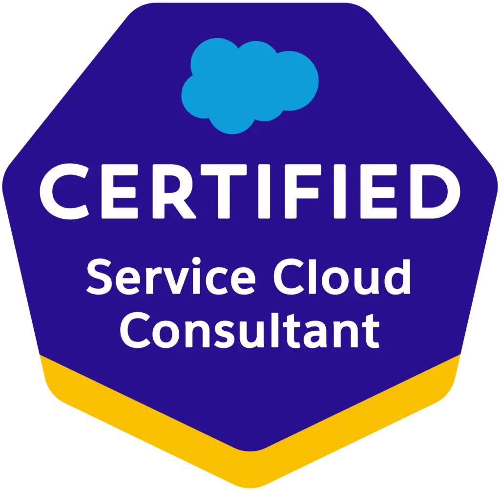 Salesforce Service Cloud Consultant Certification Badge